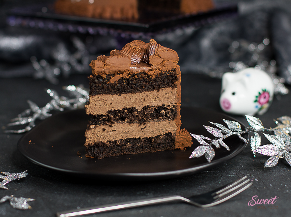 Schokolade-Lakritz-Torte ... (vegan) | SweetSoulFood